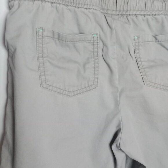 ⭐ Cat & Jack Boys Elastic Waist Drawstring Pull On Cotton Shorts Pockets Lg - Picture 4 of 5